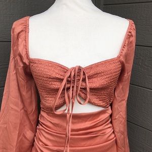Le Lis Peach Midi